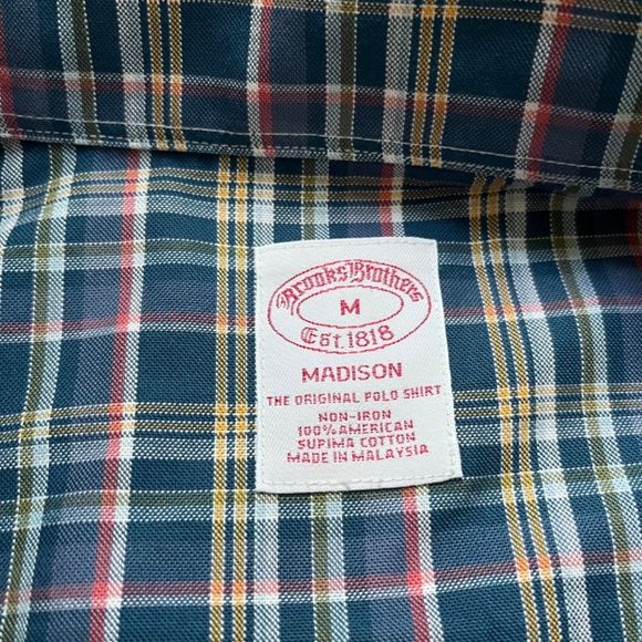 LOT OF 3 Brooks Brothers Madison + Regent Casual Button Down Shirt Medium M - Picture 2 of 7